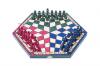 Šachy pre troch hráčov veľké farebné