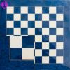 Chessboard Blue de Luxe
