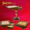Obrázok 3 Talianský šachový stolík+ Backghamon+figúrky Executíve