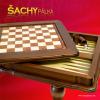 Obrázok 4 Talianský šachový stolík+ Backghamon+figúrky Executíve